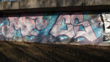 Graffiti Wall - Photo by BemWalls - CS, Ciemna, Strefa