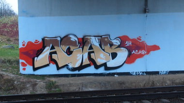 Graffiti Wall - Photo by BemWalls - ACAB, bemowo, wwa (2014)