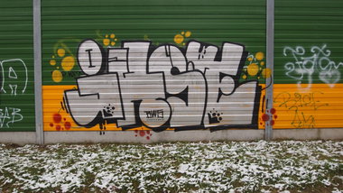 Graffiti Wall - Photo by BemWalls - Bemowo, Lotnisko, chrome