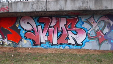 Graffiti Wall - Photo by BemWalls - Wims, bemowo, lotnisko