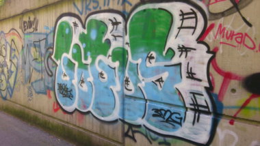 Graffiti Wall - Photo by Benderbaumeister - lotus, 3mg, köln