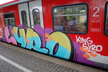 Graffiti Train - Photo by Benderbaumeister - syro, s6