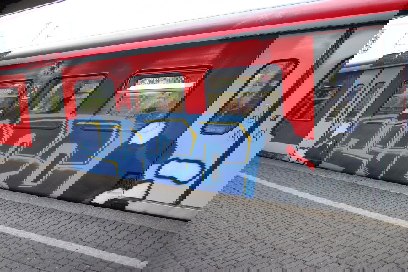Graffiti Train - Photo by Benderbaumeister - syro, hacf, s6