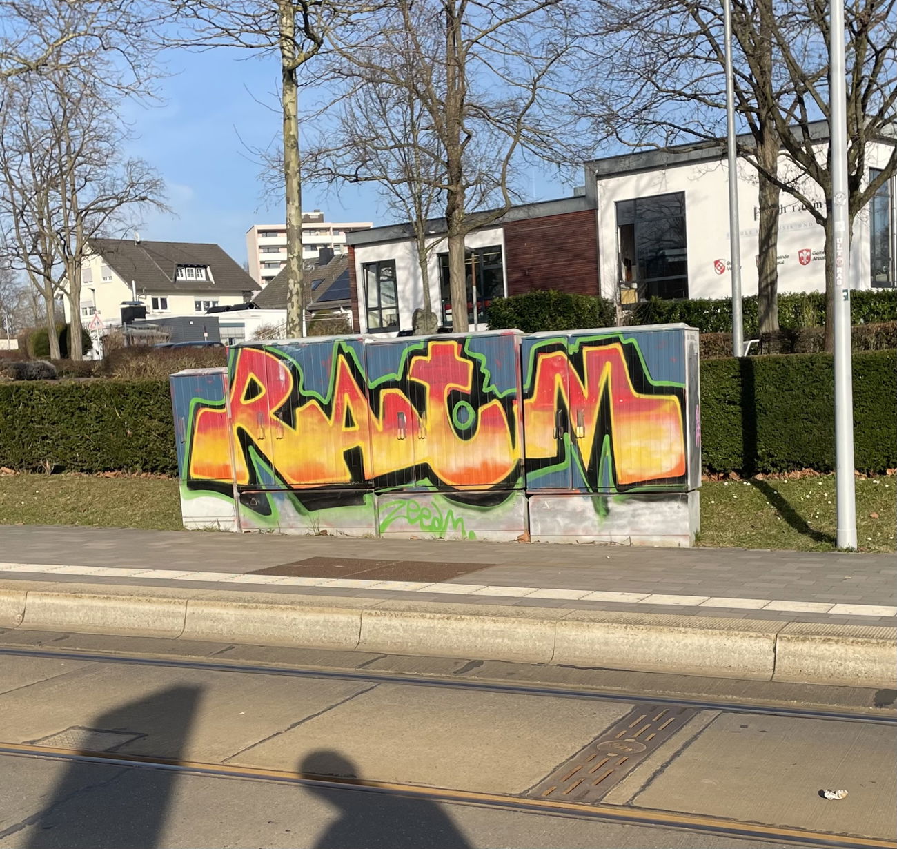Graffiti Bombing - Photo by Benlexa007 - Vellmar, Kassel, Ratm