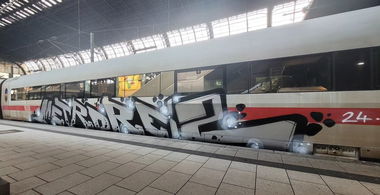 Graffiti Train - Photo by Benlexa007 - Metro, Reiz, Kassel (2024)