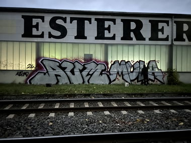 Graffiti Bombing - Photo by Benlexa007 - Aum, Mula, Kassel (2025)