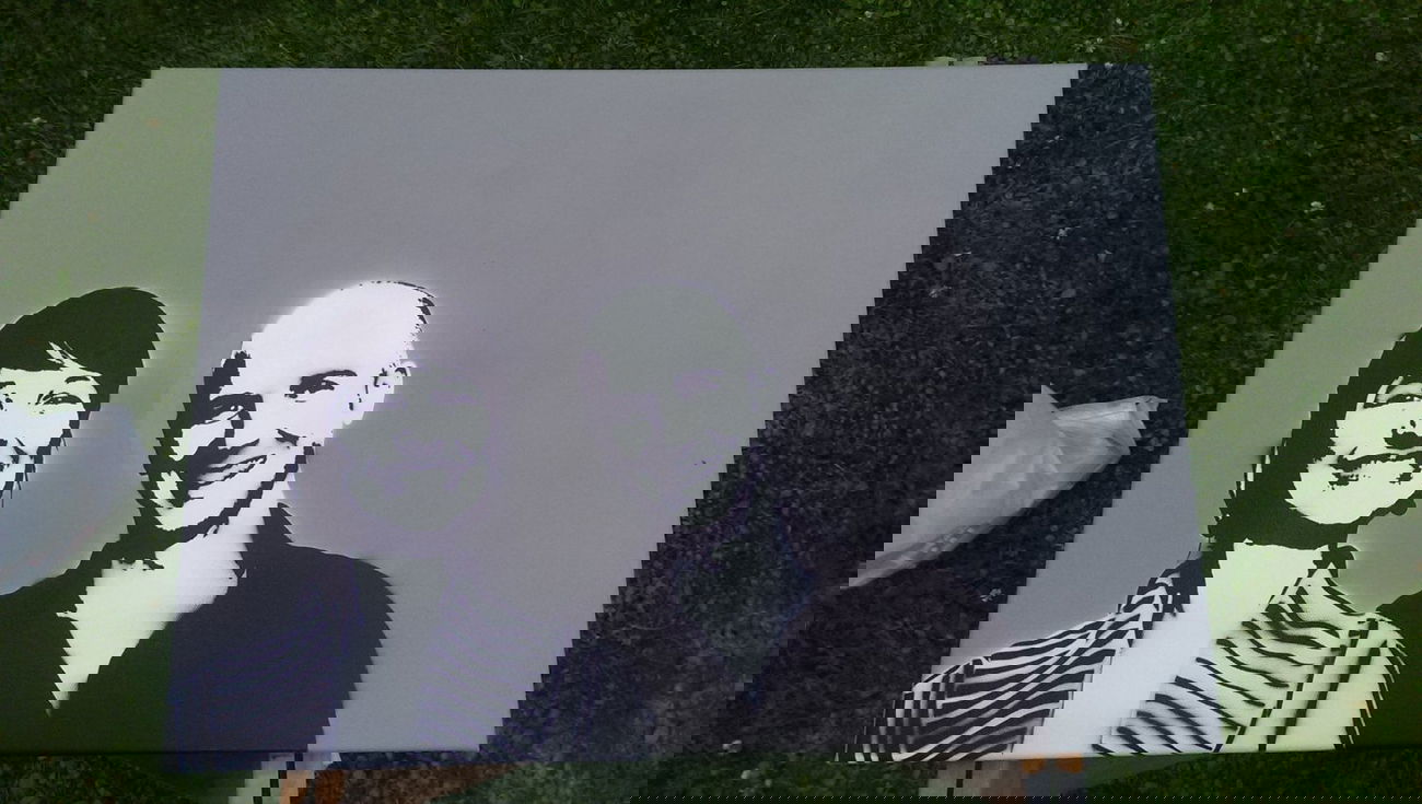 Graffiti Street Art in Bayreuth - Photo by BensMint - stencil (2014)