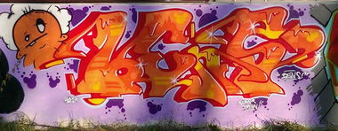 Graffiti Wall in Bindlach - Photo by BensMint - Bens, Bayreuth, Wall