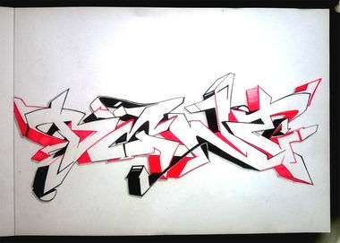 Graffiti Sketch - Photo by Benzen26 - Benz (2015)