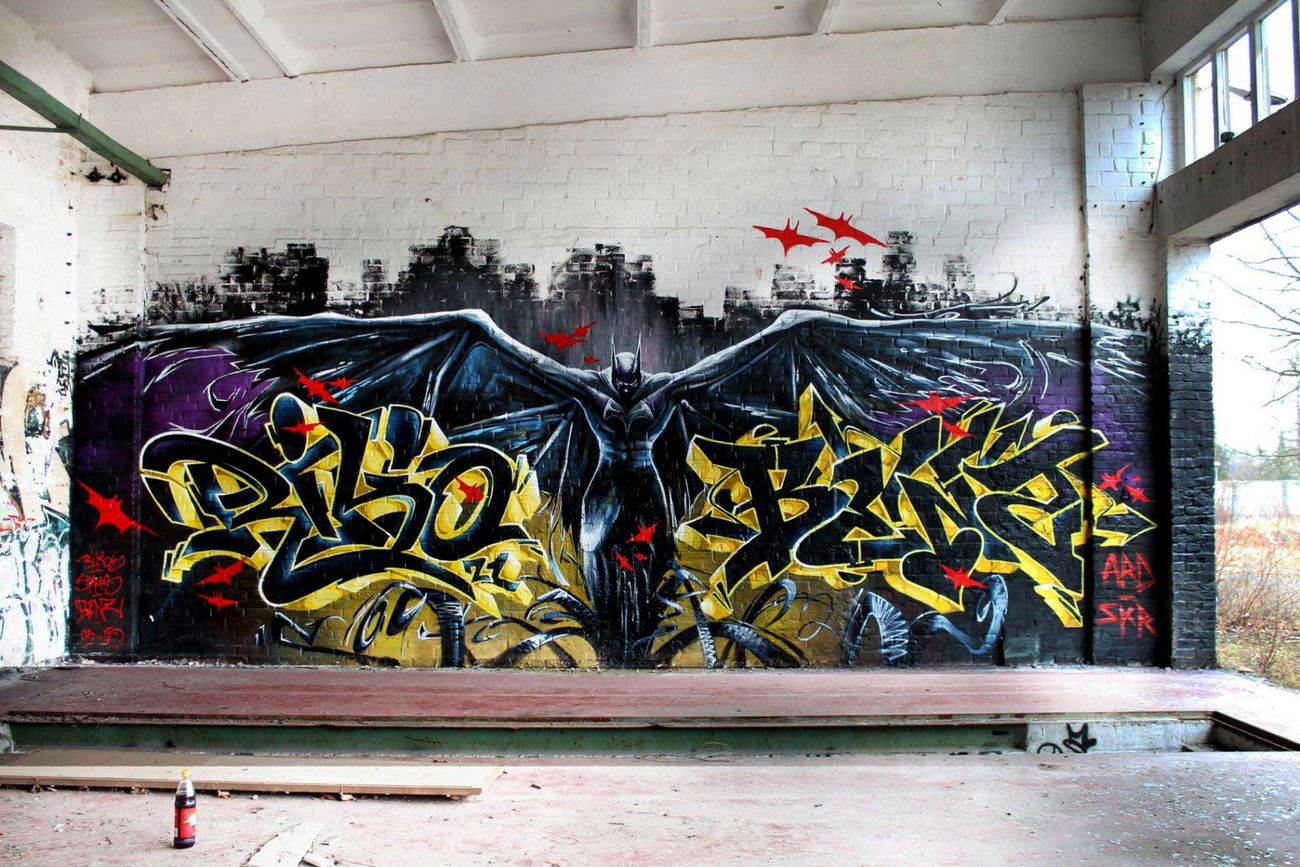 Graffiti Wall in Deutschland - Photo by Benzen26 - Riko, Smus, Benz (2015)
