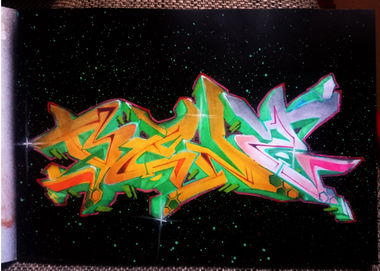 Graffiti Sketch in Deutschland - Photo by Benzen26 - Benz (2015)