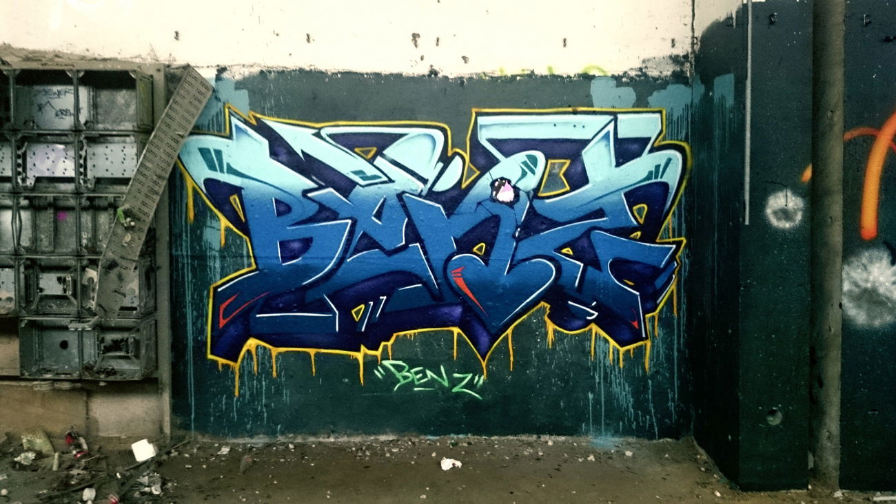 Graffiti Wall in Potsdam - Photo by Benzen26 - Benz (2014)
