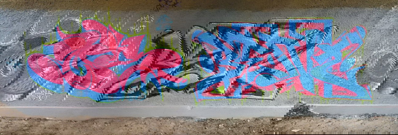 Graffiti Wall in Landkreis Potsdam-Mittelmark - Photo by Benzen26 - Smus, Benz (2015)