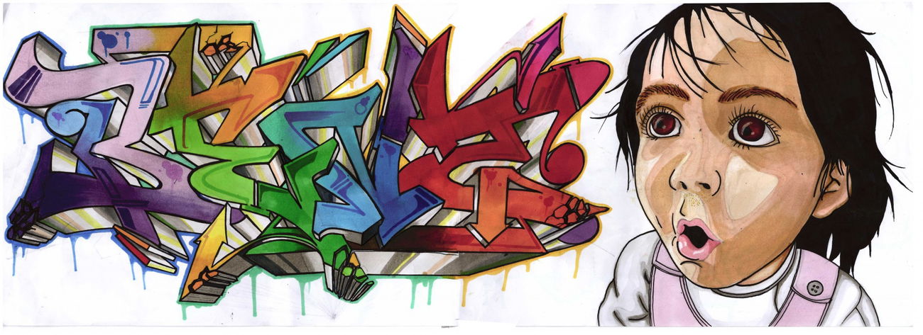 Graffiti Sketch - Photo by Benzen26 - Benz (2014)