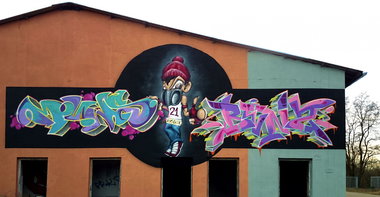 Graffiti Wall in Deutschland - Photo by Benzen26 - Muws, Rikoe21, Benz (2015)