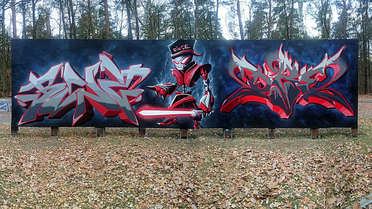 Graffiti Wall in Deutschland - Photo by Benzen26 - Benz, Rikoe, Dre (2015)