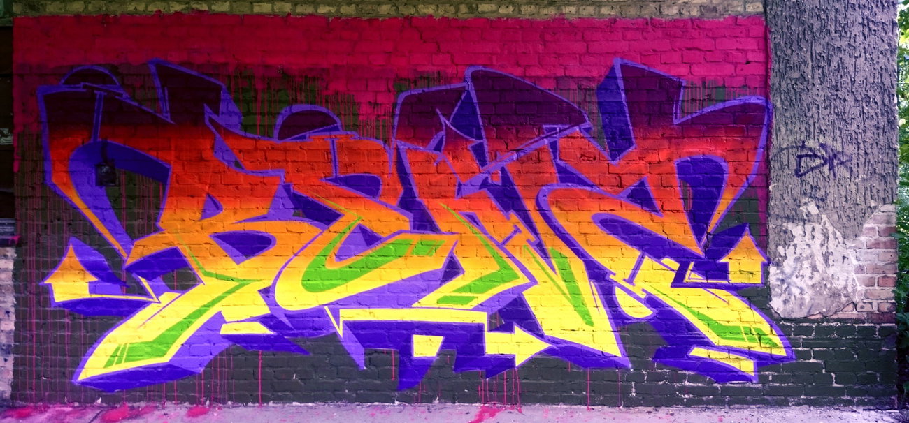 Graffiti Wall in Stahnsdorf - Photo by Benzen26 - Benz (2015)