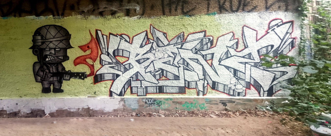 Graffiti Wall in Deutschland - Photo by Benzen26 - Benz (2015)