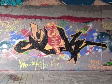 Graffiti Wall - Photo by BerryRains34 - Ilok, mnd, grafitti (2022)