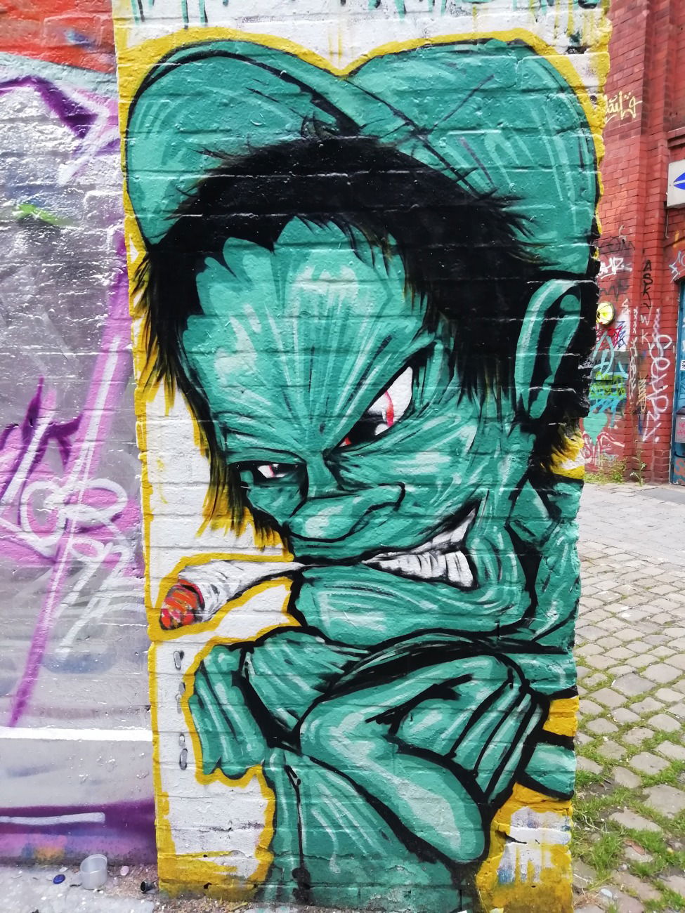 Graffiti Wall - Photo by BerryRains34 - Smarone, smar, mndcrew (2021)