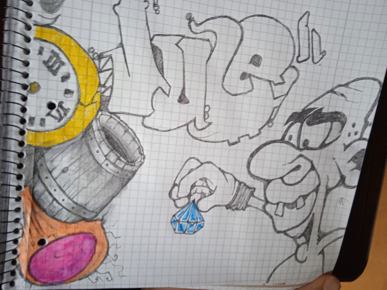 Graffiti Sketch - Photo by BerryRains34 - Mnd, Skizonestar, sketch (2021)