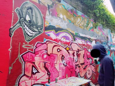 Graffiti Wall - Photo by BerryRains34 - MndCrew, Dope1, Nerone (2021)