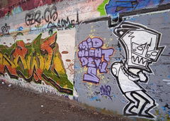 Graffiti Wall - Photo by BerryRains34 - Mnd, bombing, mnd (2022)