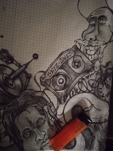 Graffiti Sketch - Photo by BerryRains34 - Mnd, Skizonestar, sketch (2021)