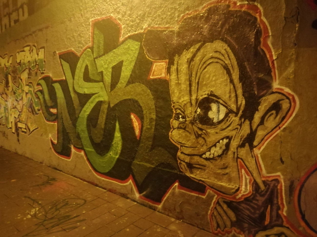 Graffiti Wall - Photo by BerryRains34 - Nerone, Mndcrew, MND