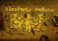 Graffiti Wall - Photo by BerryRains34 - Giftone, GrafittiArtUnityJam, Bombing