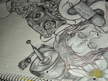 Graffiti Sketch - Photo by BerryRains34 - Mnd, Skizonestar, sketch (2021)