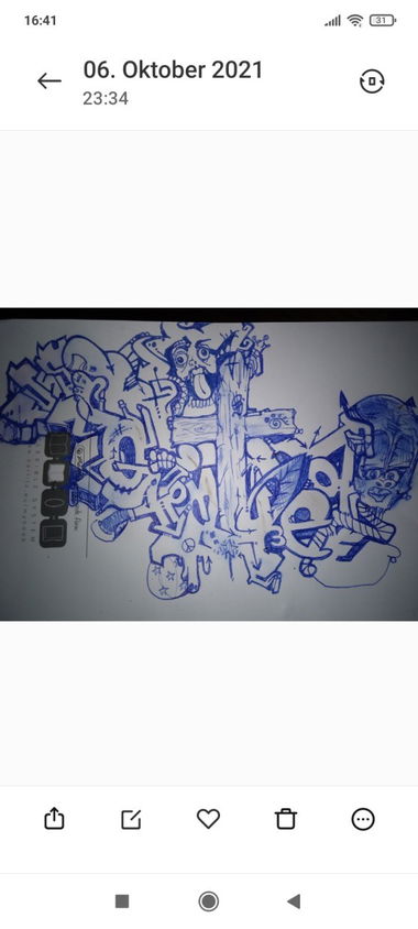 Graffiti Sketch - Photo by BerryRains34 - Grafitti, Blackbook, Sketches (2020)