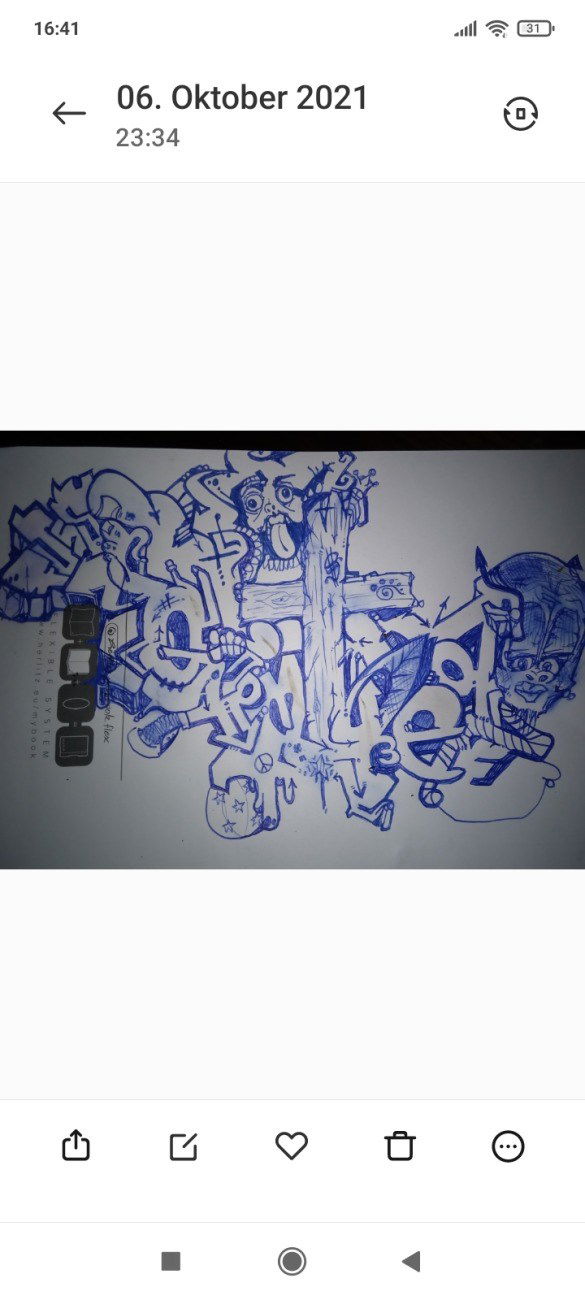 Graffiti Sketch - Photo by BerryRains34 - Grafitti, Blackbook, Sketches (2020)