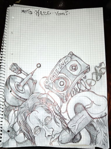 Graffiti Wall - Photo by BerryRains34 - Mnd, Skizonestar, sketch (2021)