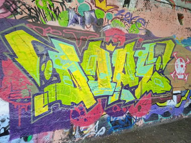 Graffiti Wall - Photo by BerryRains34 - Mnd, Dope, dopeone (2020)