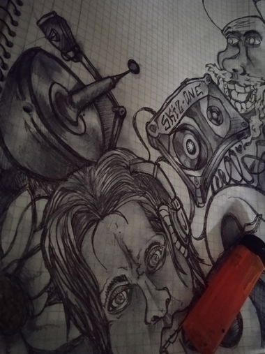 Graffiti Sketch - Photo by BerryRains34 - Mnd, Skizonestar, sketch (2021)