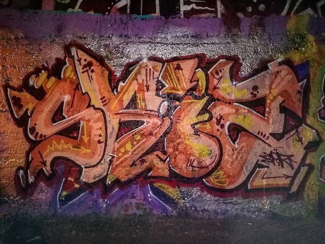 Graffiti Wall - Photo by BerryRains34 - MND, GrafittiArt2021, SkizOne (2021)