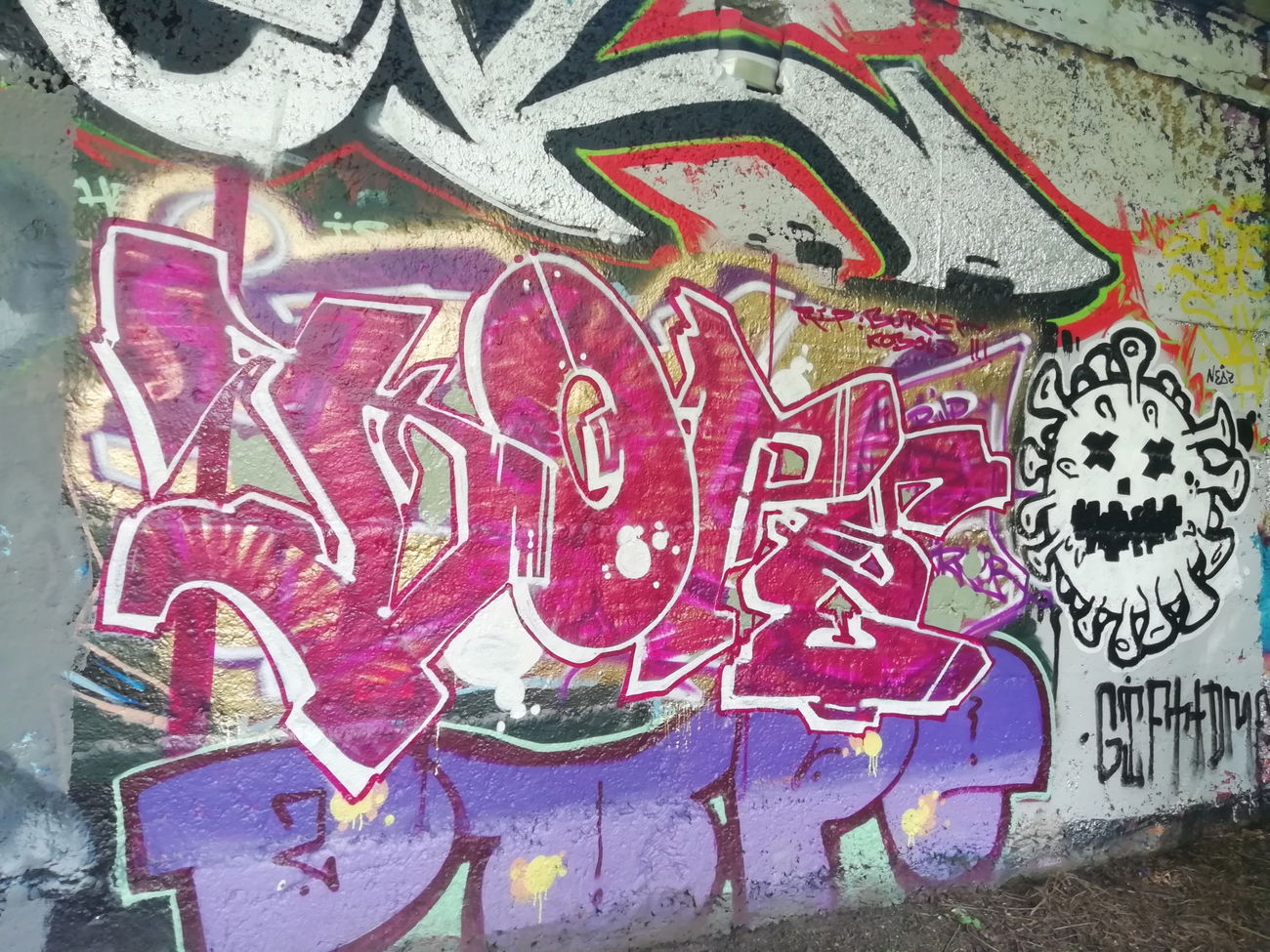 Graffiti Wall - Photo by BerryRains34 - Dope1, GraffitiArtUrban, GrafittiArt2021