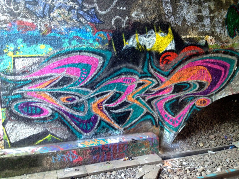 Graffiti Wall - Photo by Bertiger