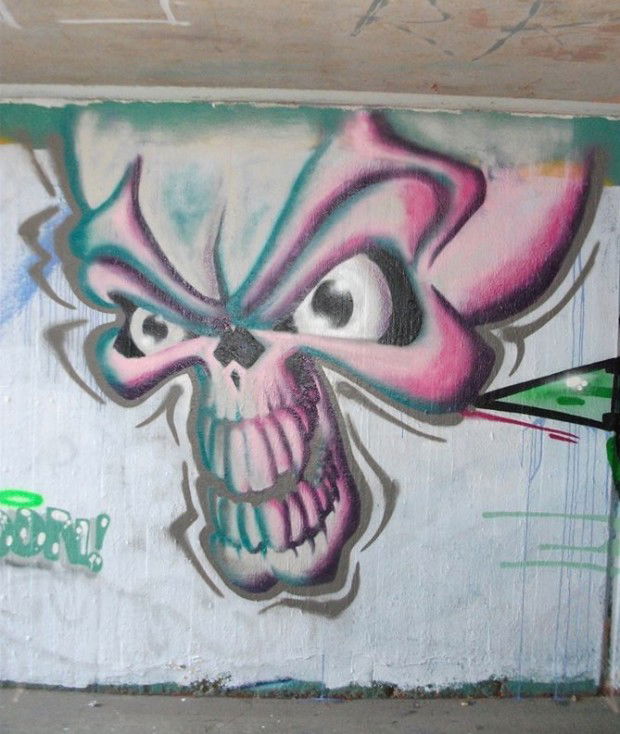 Graffiti Wall - Photo by Bertiger