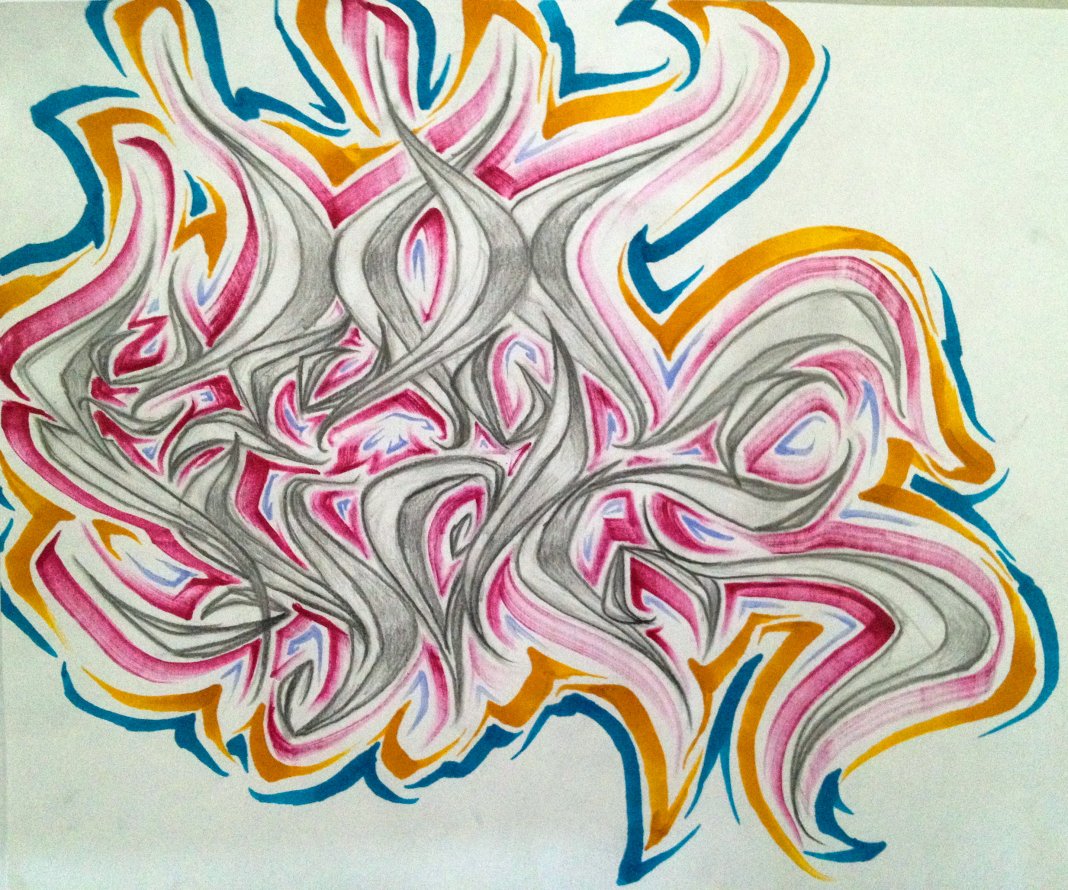 Graffiti Sketch - Photo by Bertiger