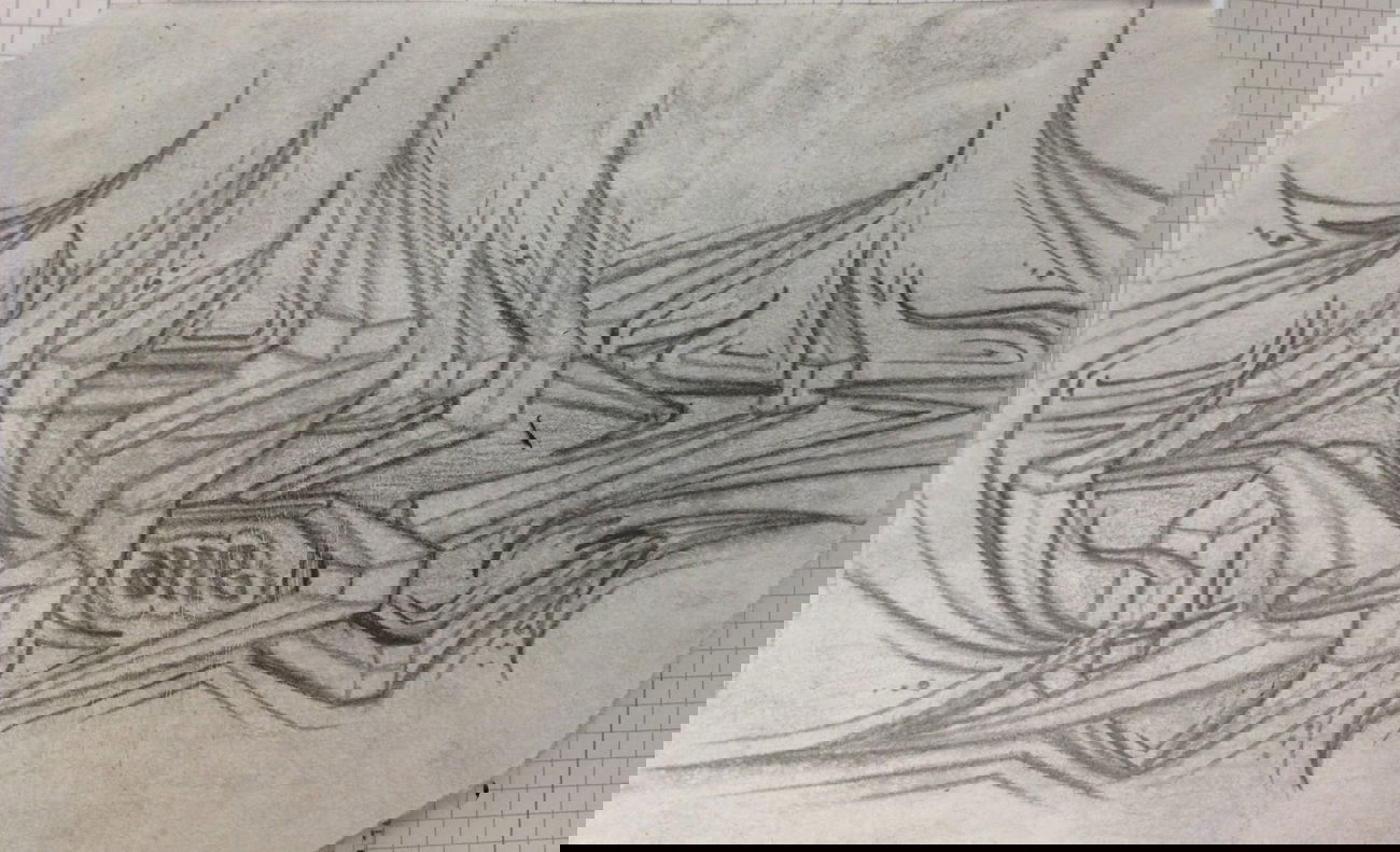 Graffiti Sketch - Photo by Bertiger