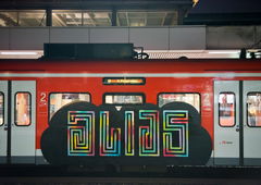 Graffiti Train in Hannover - Photo by BertosBlog - Alias, Topsprayer (2014)