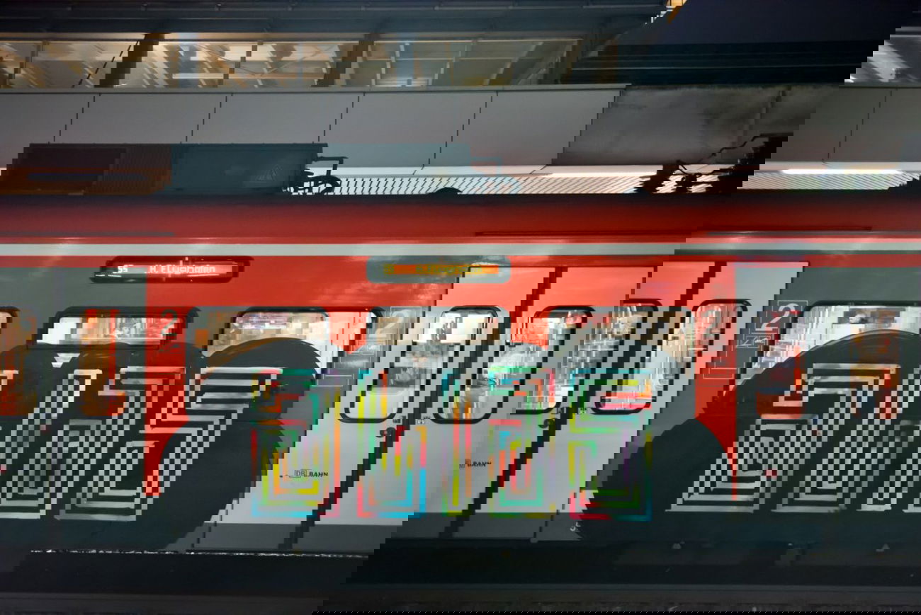 Graffiti Train in Hannover - Photo by BertosBlog - Alias, Topsprayer (2014)