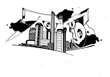 Graffiti Sketch - Photo by BetchSkattle