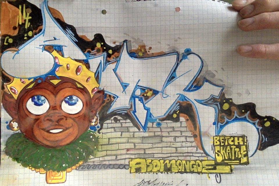 Graffiti Wall - Photo by BetchSkattle