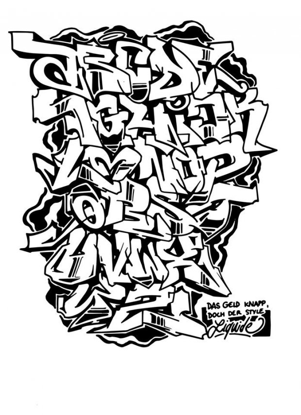 Graffiti Sketch - Photo by BetchSkattle