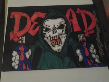 Graffiti Wall in United States - Photo by Betojimenezart (2015)