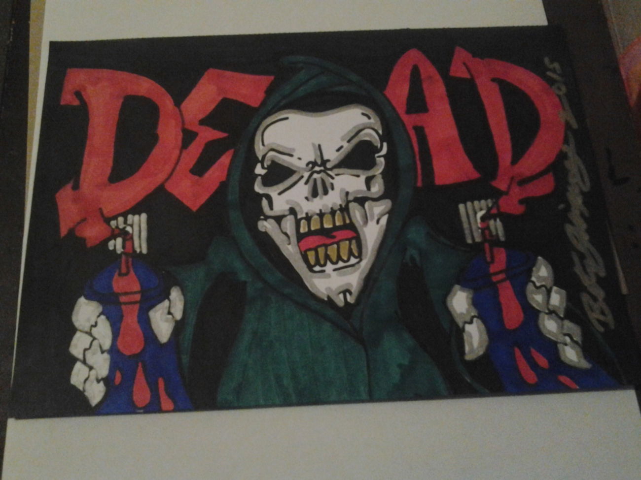 Graffiti Wall in United States - Photo by Betojimenezart (2015)