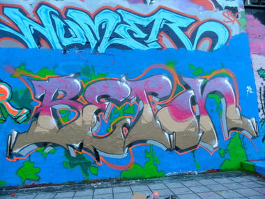 Graffiti Wall in Köln - Photo by Betonierer